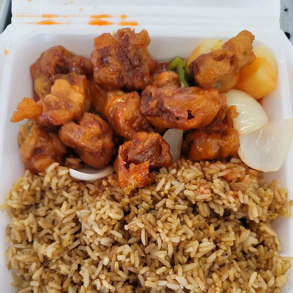 orange chicken 陈皮鸡